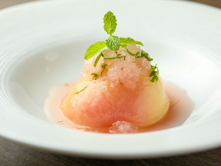 桃のコンポート メルバ風