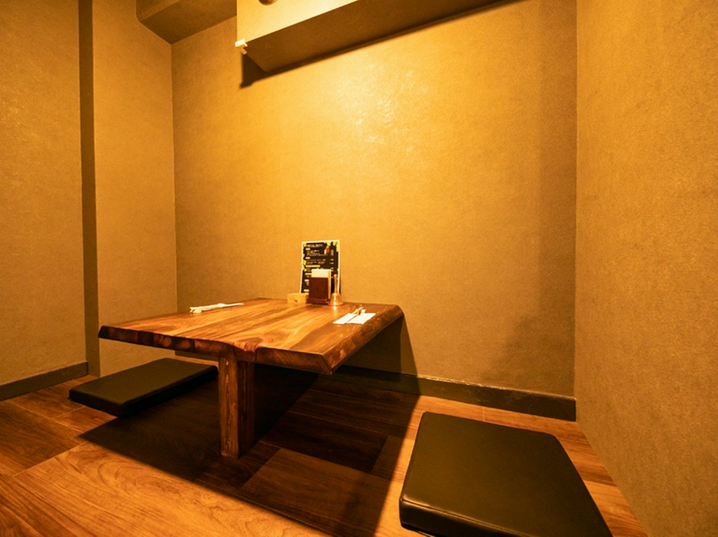 お子様お一人連れなら3名OKの個室スペース