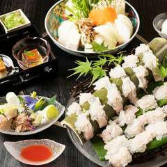 独特な骨切りの技法を駆使。骨を気にせずに、はものおいしさだけを堪能できる『蒼水SOUSUIコース』