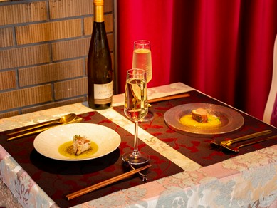 メッセージ付きデザートプレート  7品 ワンドリンク付き 6600円