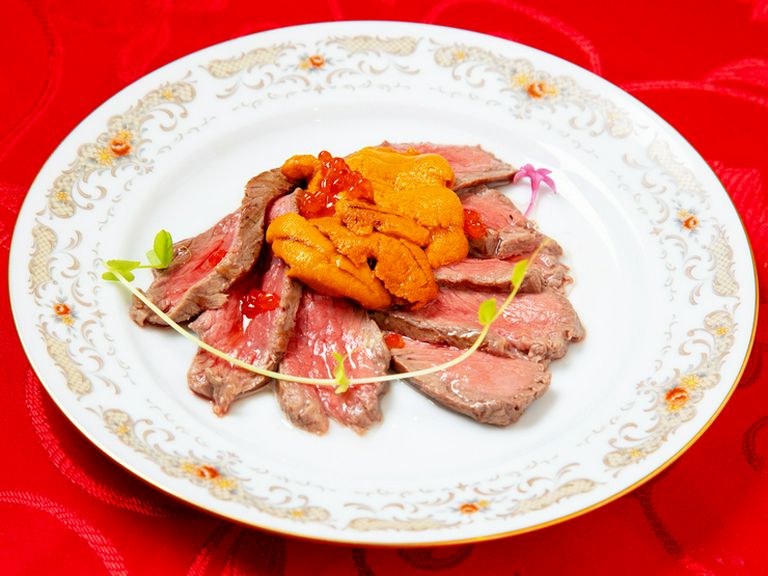 雲丹&和牛 うにく