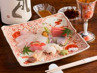 旬の海鮮が目白押し！『刺身盛合せ7種』