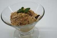 濃厚ヘーゼルナッツ　自家製アイスクリーム