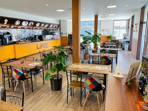 整理整頓された、清潔感のある店内