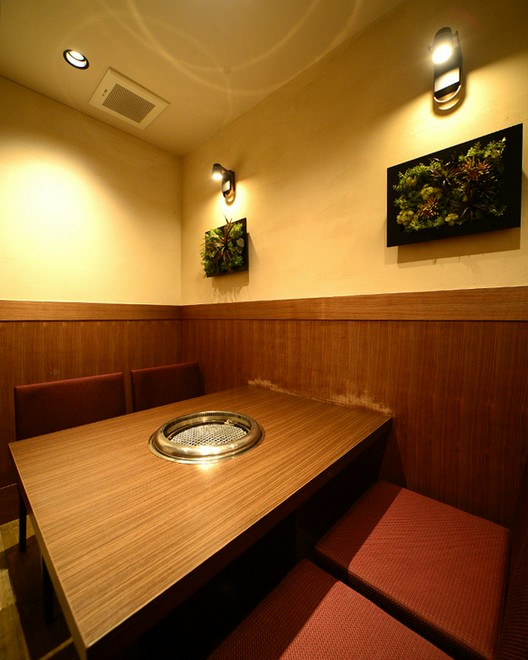 少人数で予約できる個室がある