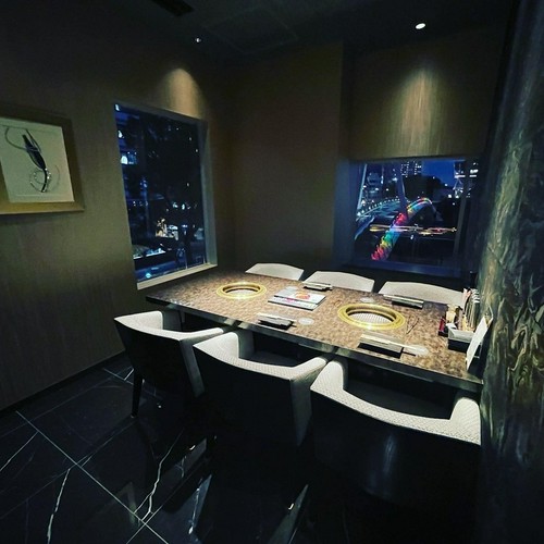 プライバシーを尊重した優雅な空間