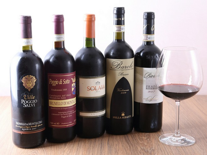 ワインにこだわっている