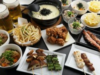 味もボリュームも大満足！3時間飲み放題付きで超お得な『5000円コース』