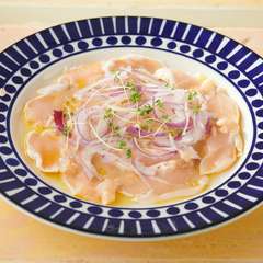 大山鶏ささみカルパッチョ