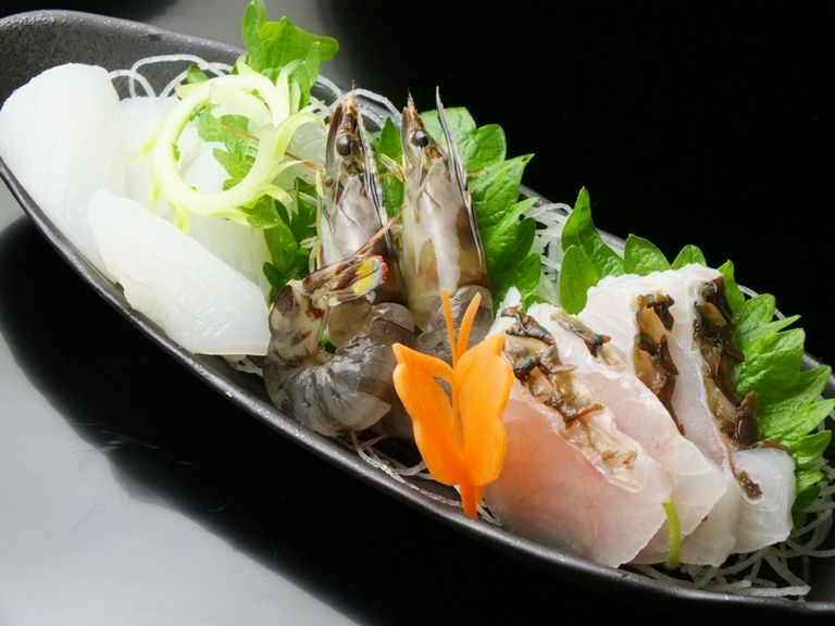 さしみ料理