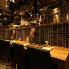 一人焼肉やデートにもピッタリなカウンター席