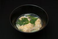 優しい味のスープご飯です。