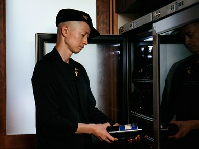 旬の食材を使った料理でゲストをおもてなし