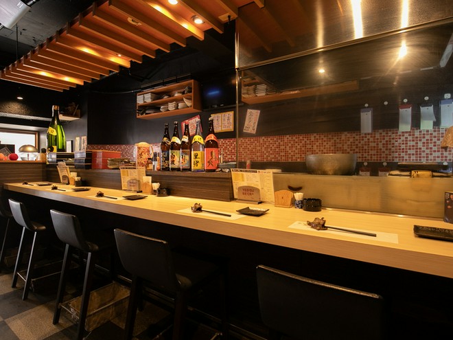 カウンター席がある