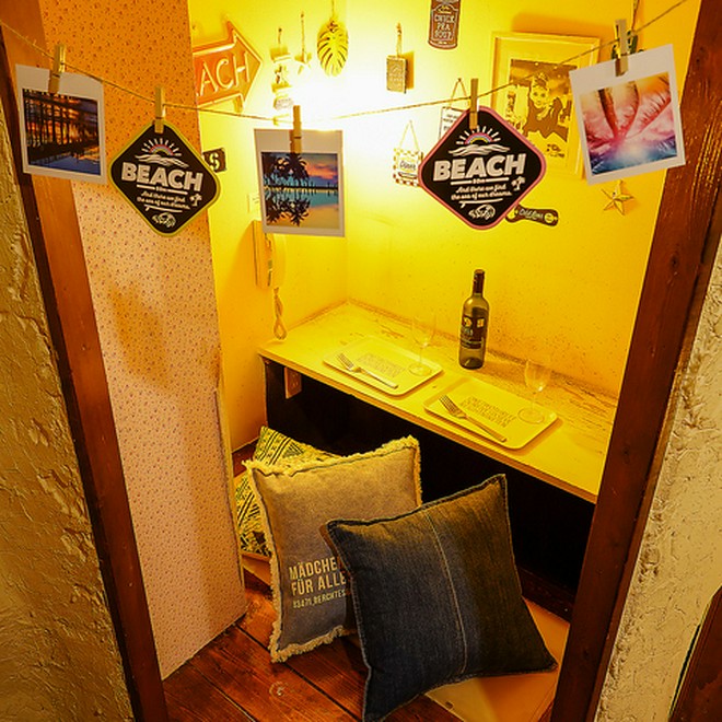 完全個室がある