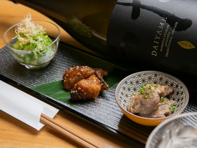 旬のお通し3点盛り