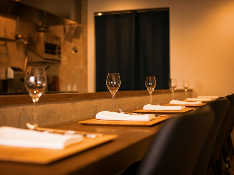 今日のデートは余裕をもって、ふたりの食事を楽しむ