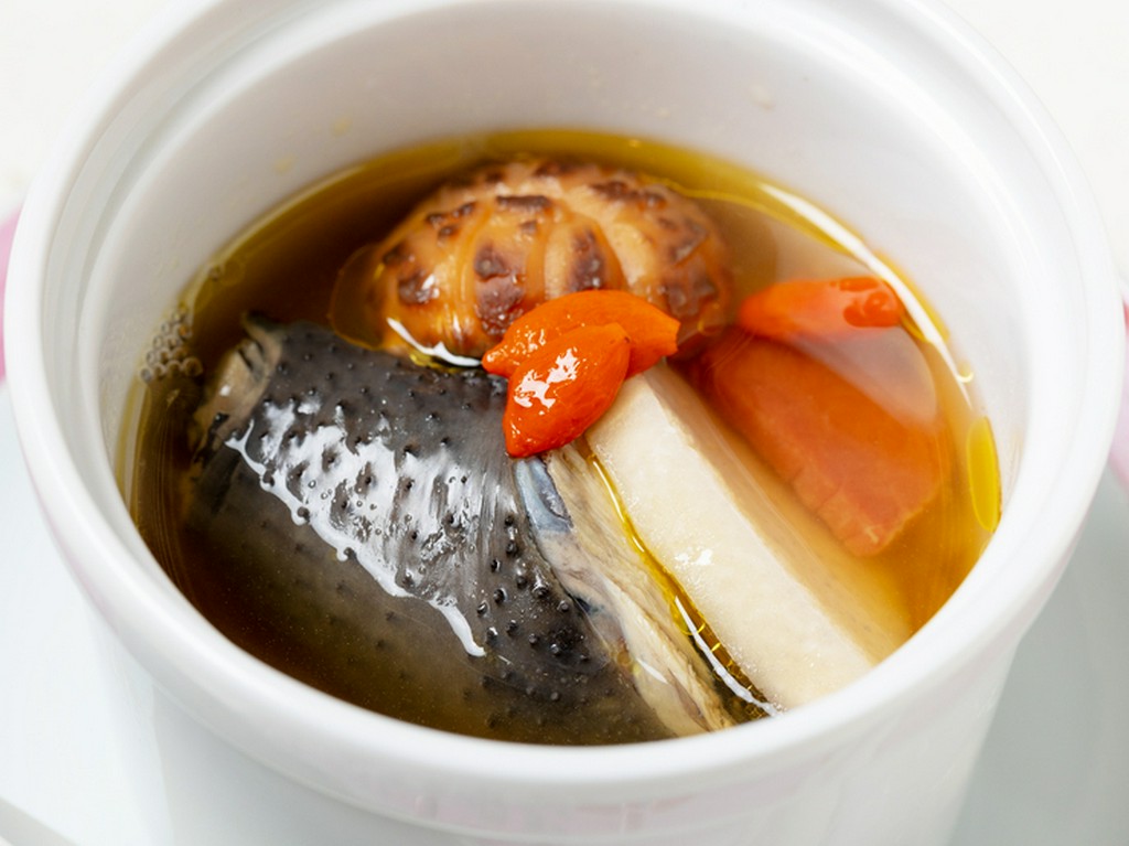 季節の蒸しスープ