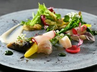 【MenuA】旬の食材を楽しむ季節のフルコース全6品