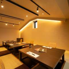 会食や宴会に！　10名様以上で個室として使える空間をご用意