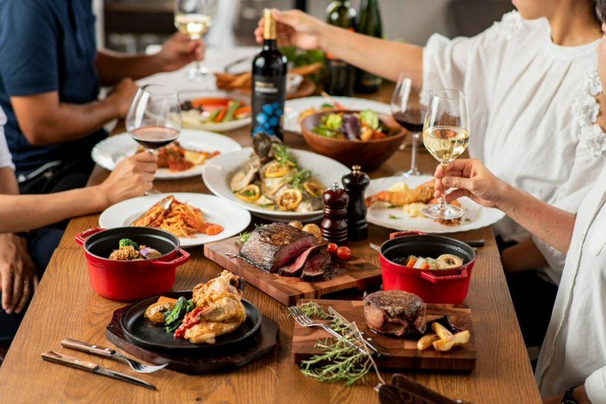 各種多様なコースやセットをご用意!