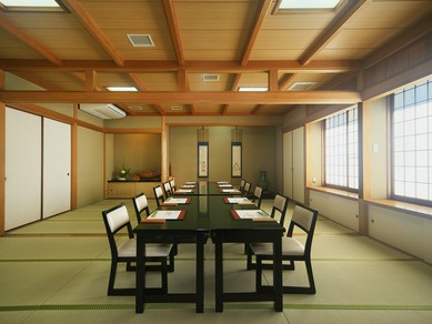 それぞれに雰囲気違う個室はゲストのおもてなしに最適