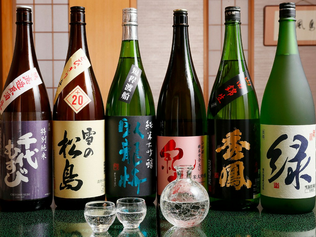 料理に合う種類豊富な全国の銘酒