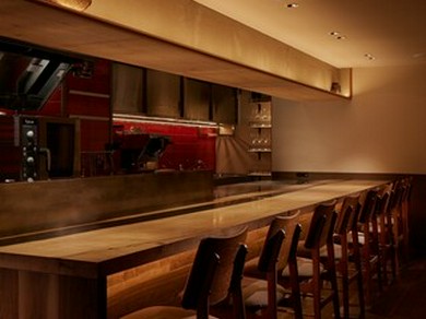 シェフの技を望める特等席