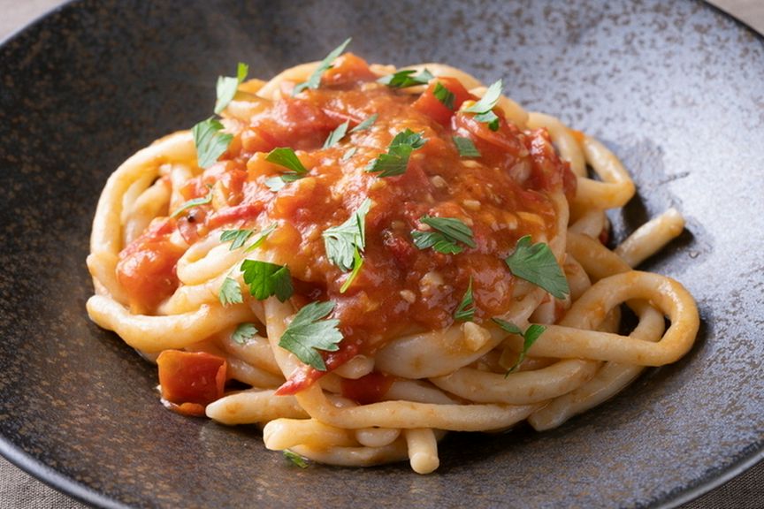 ピーチ フレッシュトマトソース