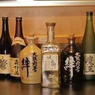 年間150本限定の芋焼酎や非買品の・大阪府警絆・芋・麦・他・森以蔵・伊佐美・魔王他