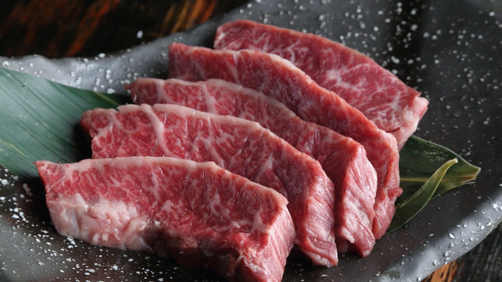 、国産黒毛和牛を使用しており、その豊かな風味と食感が特徴『特上ハラミ』