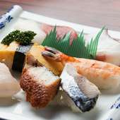厳選鮮魚を使った“寿司”で満足デート