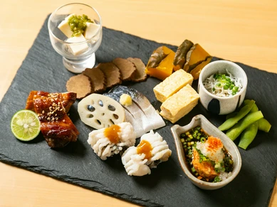 和食前菜盛合せ