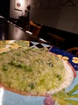 アスパラ、グリーンピース、絹さや、スナックエンドウ豆、三度豆、新玉ねぎなど、入った野菜リゾット‼️

アラカルトでも可能
