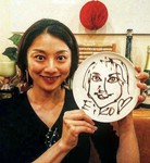 事前にリクエストいただければシェフが似顔絵を描きます！