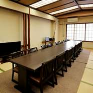 ゆったりした空間を活かし、安心＆安全に配慮した宴会が可能！