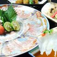 10月から解禁の贅沢な限定コースをお値打ちに!!【とらふぐ】　10000円　コース（税別）