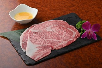 サーロインの焼きすき