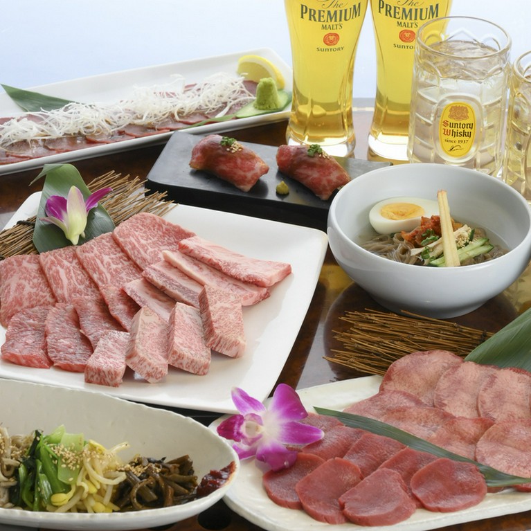 タン＆カルビ食べ比べコース