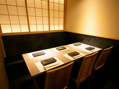 広々とした個室完備！お席のみのご利用も◎