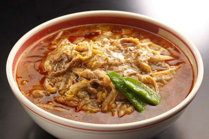 酸辣湯麺(サンラータンメン)