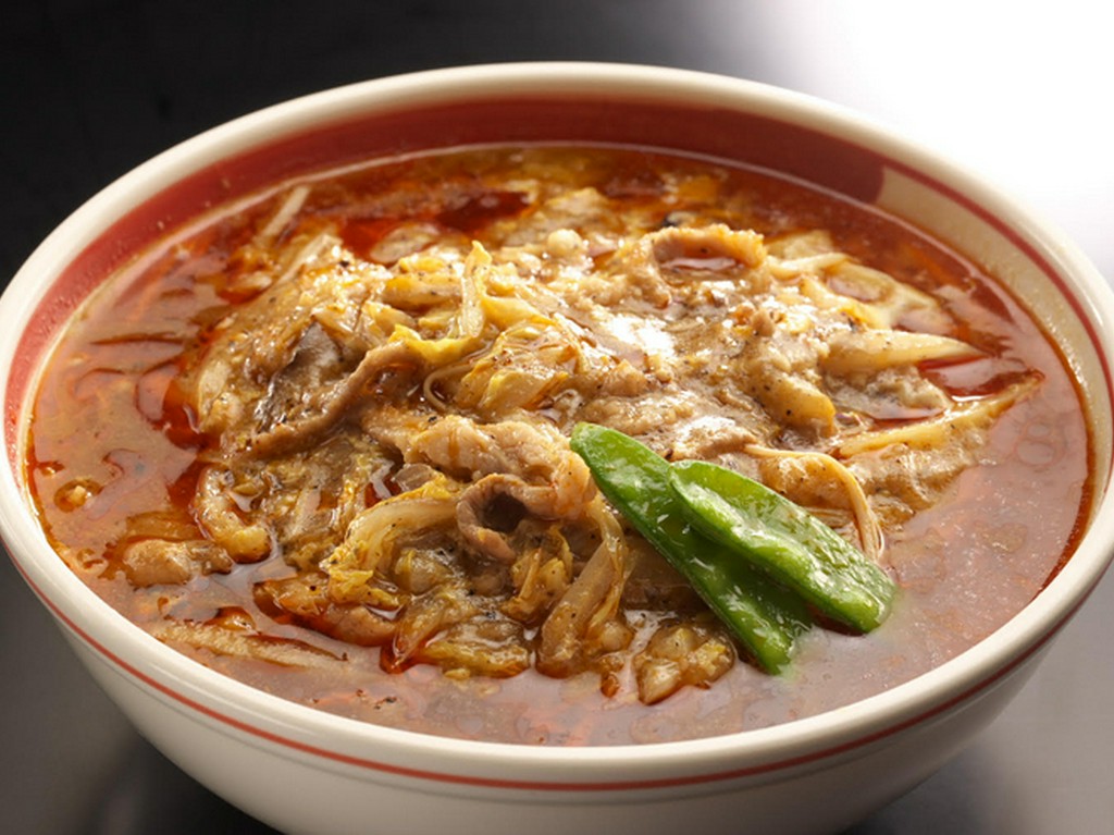 酸辣湯麺(サンラータンメン)