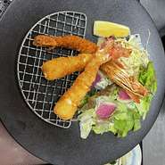 エビフライ3匹
ご飯
デザート、コーヒーor紅茶