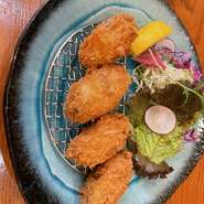 カキフライ4個
ご飯、コーヒーor紅茶