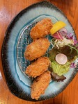 カキフライ4個
ご飯、コーヒーor紅茶