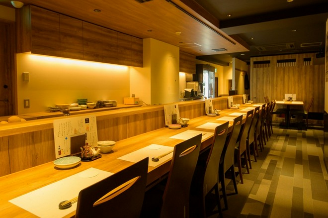 カウンター席がある