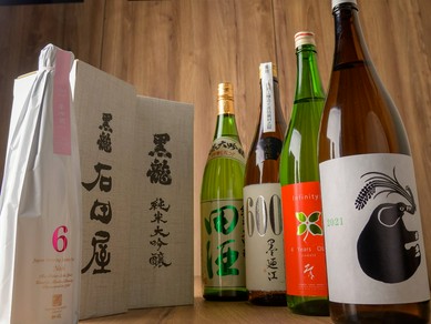 お料理と寄り添う日本酒に酔いしれて
