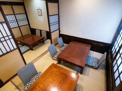 3部屋のお座敷個室をご用意