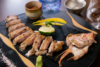 のどぐろのわら炙り