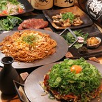 高級食材を沢山取り入れた贅沢なコース。
「ウニホーレン」や「アワビのバターソテー」など仕入れが難しいものや、コース限定鉄板焼きも用意しています！※事前予約が必須になります。